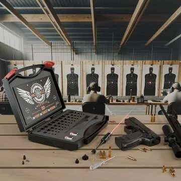 MCREHOTZ Laser Bore Sight Kit - 50 Caliber Adapters Included