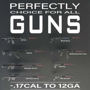 MCREHOTZ Laser Bore Sight Kit - 50 Caliber Adapters Included