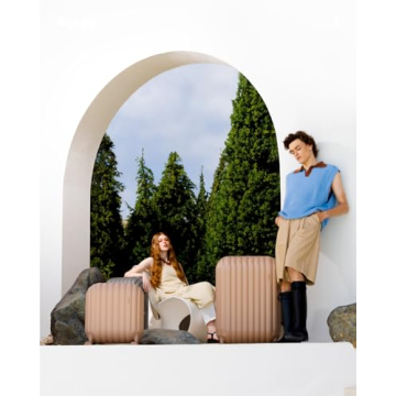 artrips Hardside Luggage Lightweight Durable Stylish TSA Lock