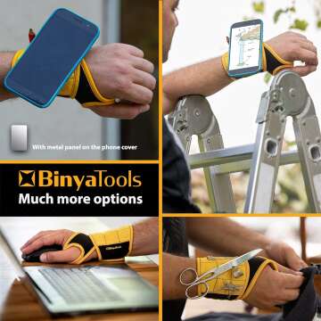 BINYATOOLS Magnetic Wristband for DIY Projects