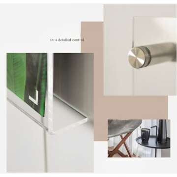 Acrylic Magazine Holder 2-Pack – Stylish Wall Display