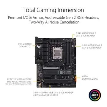 ASUS TUF Gaming X670E-PLUS WiFi 6E Gaming Motherboard