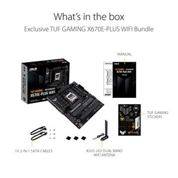 ASUS TUF Gaming X670E-PLUS WiFi 6E Gaming Motherboard