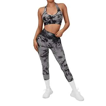 SUUKSESS Women Seamless Halter Sports Bra for Fitness