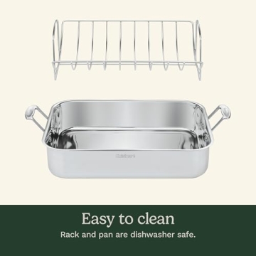 Cuisinart 16-Inch Stainless Steel Roaster with Rack
