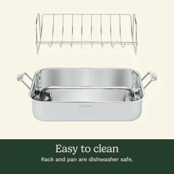Cuisinart 16-Inch Stainless Steel Roaster with Rack