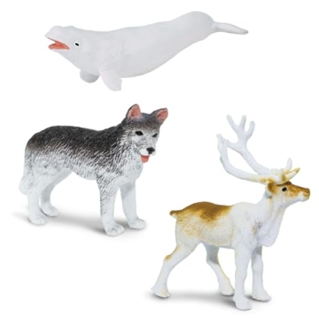 Safari Ltd Arctic TOOB with 10 Realistic Animal Figurines