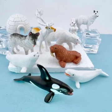 Safari Ltd Arctic TOOB with 10 Realistic Animal Figurines