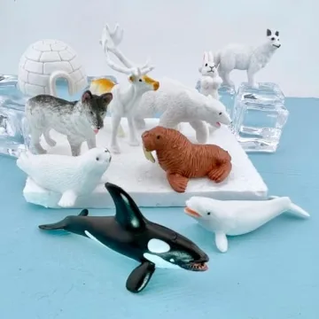 Safari Ltd Arctic TOOB with 10 Realistic Animal Figurines