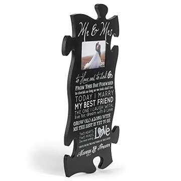 P. Graham Dunn Mr & Mrs Always & Forever Photo Frame