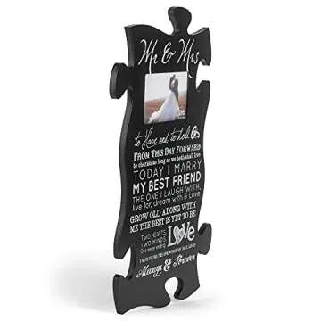 P. Graham Dunn Mr & Mrs Always & Forever Photo Frame