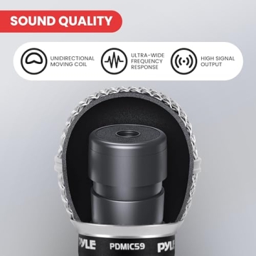Pyle PDMIC59 Dynamic Vocal Microphone Professional Quality