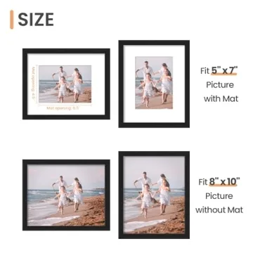 upsimples 8x10 Picture Frame for Stylish Display