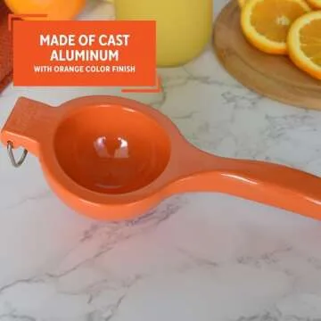 IMUSA Citrus Squeezer for Maximum Juice Extraction