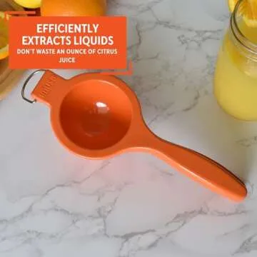 IMUSA Citrus Squeezer for Maximum Juice Extraction