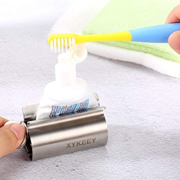Stylish XYKEEY Toothpaste Squeezer Roller Set for Easy Use