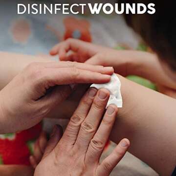 Care Touch Alcohol Wipes - Individually Wrapped Alcohol Prep Pads with 70% Isopropyl Alcohol, Great ...