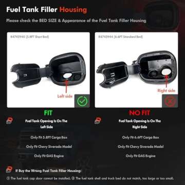 84745940 Fuel Door Housing for 2019-2024 Chevy Silverado