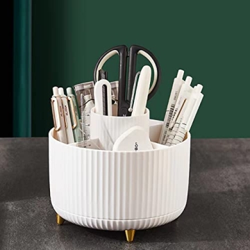 PUCIO 360° Rotating Pen Holder - Stylish & Large Capacity