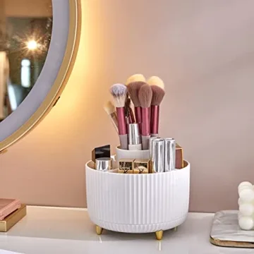 PUCIO 360° Rotating Pen Holder - Stylish & Large Capacity