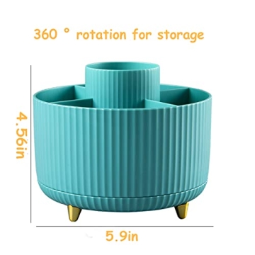 PUCIO 360° Rotating Pen Holder - Stylish & Large Capacity