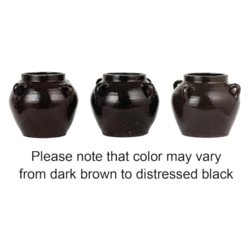 Unique Creative Co-Op Found Decorative Clay Jar