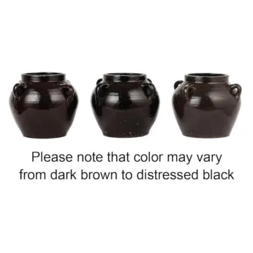 Unique Creative Co-Op Found Decorative Clay Jar