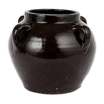 Unique Creative Co-Op Found Decorative Clay Jar