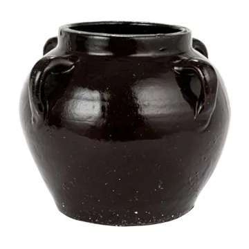 Unique Creative Co-Op Found Decorative Clay Jar