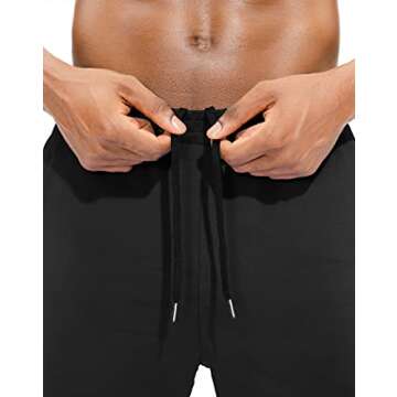 G Gradual Men's Track Pants with Zipper Pockets