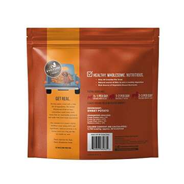 Wholesome Pride Sweet Potato Chews All-Natural Single Ingredient Dog Treats, 32 oz