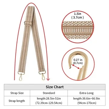 Adjustable ZOOEASS Wide Shoulder Strap for All Bags