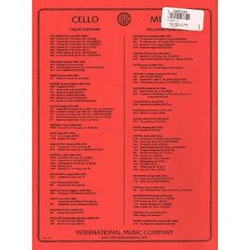 Saint-Saens The Swan for Cello and Piano - Sheet Music