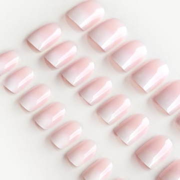 Affordable & Stylish DANMANR Square Press on Nails 24PCS