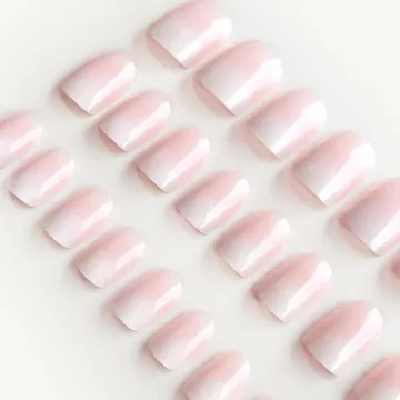 Affordable & Stylish DANMANR Square Press on Nails 24PCS