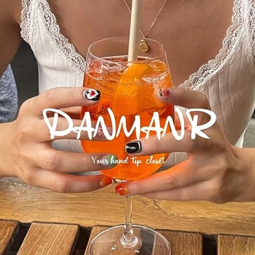 Affordable & Stylish DANMANR Square Press on Nails 24PCS