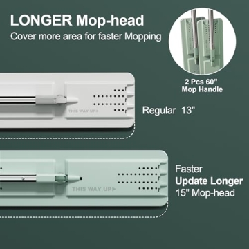 JOYMOOP Mop and Bucket Set - Easy Cleaning Solution for All