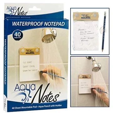 Aqua Notes Waterproof Notepad with Pencil