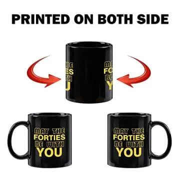 Cabtnca 40th Birthday Mug - Perfect Gift for Milestones