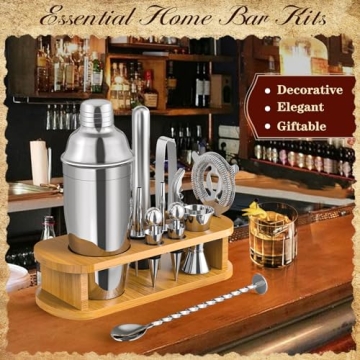 LUDILO Cocktail Shaker Set for Home Bartenders and Gifts