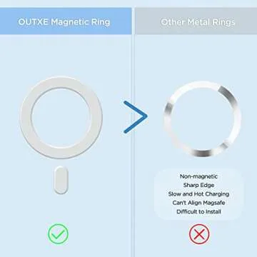 OUTXE Magnetic Adapter Ring for MagSafe Accessories