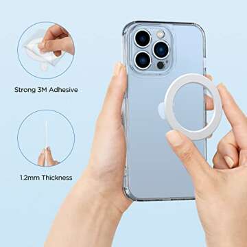 OUTXE Magnetic Adapter Ring for MagSafe Accessories