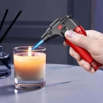 Windproof Butane Torch Lighter for BBQs & Camping