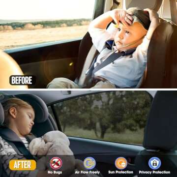 UV-Blocking Car Window Shades for Pickup Trucks & SUVs