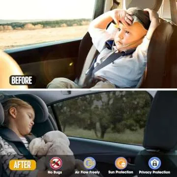 UV-Blocking Car Window Shades for Pickup Trucks & SUVs