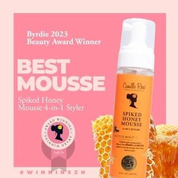 Camille Rose Spiked Honey Mousse for Nourished Curls