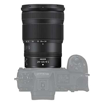 Nikon NIKKOR Z 24-120mm f/4 S | Premium constant aperture all-in-one zoom lens for Z series mirrorless cameras (wide angle to telephoto) | Nikon USA Model