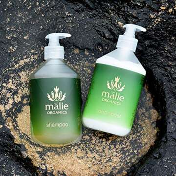 Malie Organics' Koke'e Conditioner, with tropical ingredients including Macadamia & Kukui Oils. 16 Fl Oz (Pack of 1)