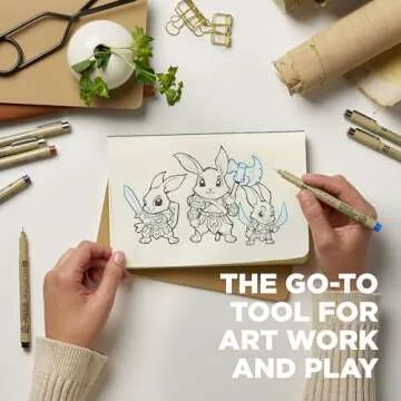 SAKURA Pigma Micron Fineliner Pens for Writing and Art