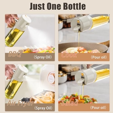 MDZF Olive Oil Dispenser and Sprayer for the Kitchen